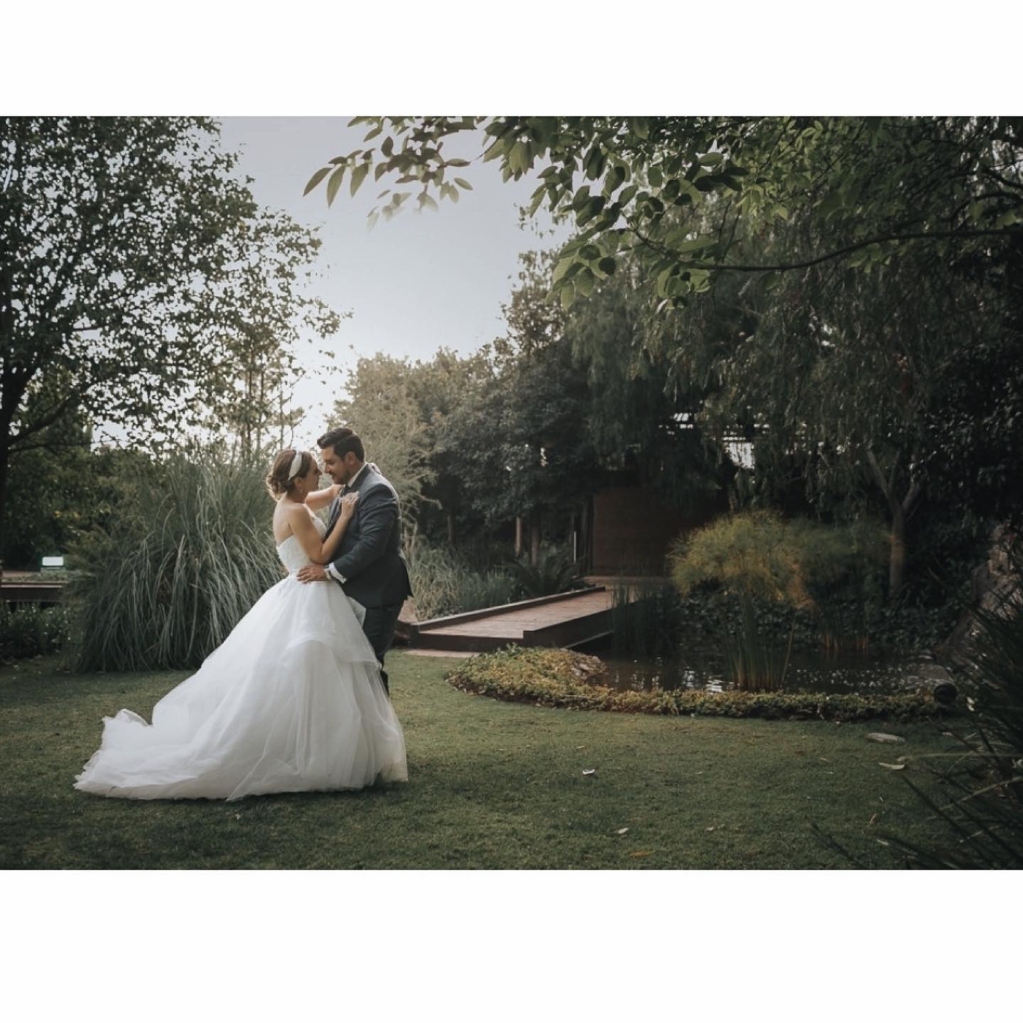 Boda en el jardín